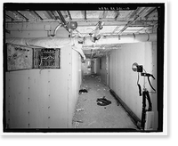 Historic Framed Print, POW-3 Distant Early Warning Line Station, Bullen Point, Prudhoe Bay vicinity, North Slope Borough, AK - 10,  17-7/8" x 21-7/8"