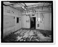 Historic Framed Print, POW-3 Distant Early Warning Line Station, Bullen Point, Prudhoe Bay vicinity, North Slope Borough, AK - 27,  17-7/8" x 21-7/8"