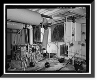 Historic Framed Print, POW-3 Distant Early Warning Line Station, Bullen Point, Prudhoe Bay vicinity, North Slope Borough, AK - 28,  17-7/8" x 21-7/8"