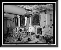 Historic Framed Print, POW-3 Distant Early Warning Line Station, Bullen Point, Prudhoe Bay vicinity, North Slope Borough, AK - 28,  17-7/8" x 21-7/8"