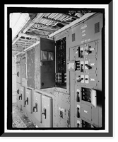 Historic Framed Print, POW-3 Distant Early Warning Line Station, Bullen Point, Prudhoe Bay vicinity, North Slope Borough, AK - 34,  17-7/8" x 21-7/8"