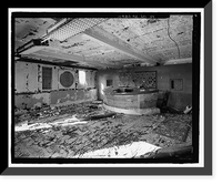 Historic Framed Print, POW-3 Distant Early Warning Line Station, Bullen Point, Prudhoe Bay vicinity, North Slope Borough, AK - 44,  17-7/8" x 21-7/8"