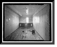 Historic Framed Print, POW-3 Distant Early Warning Line Station, Bullen Point, Prudhoe Bay vicinity, North Slope Borough, AK - 45,  17-7/8" x 21-7/8"