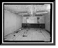 Historic Framed Print, POW-3 Distant Early Warning Line Station, Bullen Point, Prudhoe Bay vicinity, North Slope Borough, AK - 46,  17-7/8" x 21-7/8"