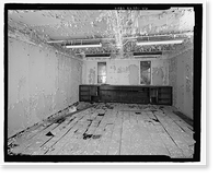 Historic Framed Print, POW-3 Distant Early Warning Line Station, Bullen Point, Prudhoe Bay vicinity, North Slope Borough, AK - 46,  17-7/8" x 21-7/8"