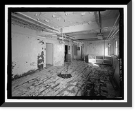 Historic Framed Print, POW-3 Distant Early Warning Line Station, Bullen Point, Prudhoe Bay vicinity, North Slope Borough, AK - 47,  17-7/8" x 21-7/8"