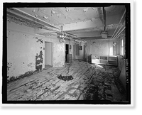 Historic Framed Print, POW-3 Distant Early Warning Line Station, Bullen Point, Prudhoe Bay vicinity, North Slope Borough, AK - 47,  17-7/8" x 21-7/8"