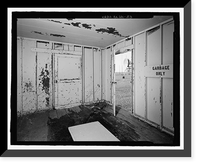 Historic Framed Print, POW-3 Distant Early Warning Line Station, Bullen Point, Prudhoe Bay vicinity, North Slope Borough, AK - 53,  17-7/8" x 21-7/8"