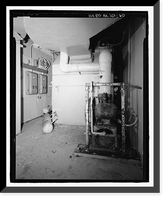 Historic Framed Print, POW-3 Distant Early Warning Line Station, Bullen Point, Prudhoe Bay vicinity, North Slope Borough, AK - 60,  17-7/8" x 21-7/8"