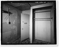 Historic Framed Print, POW-3 Distant Early Warning Line Station, Bullen Point, Prudhoe Bay vicinity, North Slope Borough, AK - 65,  17-7/8" x 21-7/8"