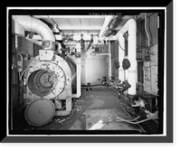 Historic Framed Print, POW-3 Distant Early Warning Line Station, Bullen Point, Prudhoe Bay vicinity, North Slope Borough, AK - 73,  17-7/8" x 21-7/8"