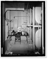 Historic Framed Print, POW-3 Distant Early Warning Line Station, Bullen Point, Prudhoe Bay vicinity, North Slope Borough, AK - 86,  17-7/8" x 21-7/8"