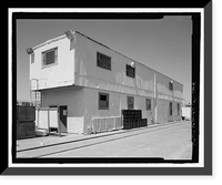 Historic Framed Print, Mare Island Naval Shipyard, Electrical Distribution Centers, Railroad Avenue near Eighteenth Street, Vallejo, Solano County, CA - 3,  17-7/8" x 21-7/8"