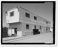 Historic Framed Print, Mare Island Naval Shipyard, Electrical Distribution Centers, Railroad Avenue near Eighteenth Street, Vallejo, Solano County, CA - 3,  17-7/8" x 21-7/8"