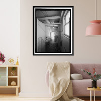Historic Framed Print, Mare Island Naval Shipyard, Electrical Distribution Centers, Railroad Avenue near Eighteenth Street, Vallejo, Solano County, CA - 5,  17-7/8" x 21-7/8"