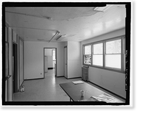 Historic Framed Print, Mare Island Naval Shipyard, South Fire Station, Railroad Avenue near Eighteenth Street, Vallejo, Solano County, CA - 9,  17-7/8" x 21-7/8"