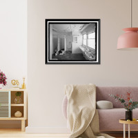 Historic Framed Print, Mare Island Naval Shipyard, South Fire Station, Railroad Avenue near Eighteenth Street, Vallejo, Solano County, CA - 11,  17-7/8" x 21-7/8"