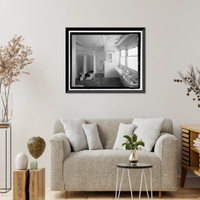 Historic Framed Print, Mare Island Naval Shipyard, South Fire Station, Railroad Avenue near Eighteenth Street, Vallejo, Solano County, CA - 11,  17-7/8" x 21-7/8"