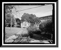 Historic Framed Print, Naval Training Station, Senior Officers' Quarters District, Naval Station Treasure Island, Yerba Buena Island, San Francisco, San Francisco County, CA - 5,  17-7/8" x 21-7/8"