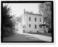 Historic Framed Print, Naval Training Station, Senior Officers' Quarters District, Naval Station Treasure Island, Yerba Buena Island, San Francisco, San Francisco County, CA - 11,  17-7/8" x 21-7/8"