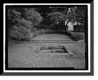 Historic Framed Print, Naval Training Station, Senior Officers' Quarters District, Naval Station Treasure Island, Yerba Buena Island, San Francisco, San Francisco County, CA - 15,  17-7/8" x 21-7/8"