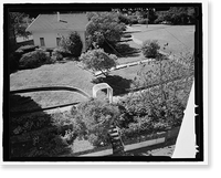 Historic Framed Print, Naval Training Station, Senior Officers' Quarters District, Naval Station Treasure Island, Yerba Buena Island, San Francisco, San Francisco County, CA - 19,  17-7/8" x 21-7/8"