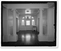 Historic Framed Print, Naval Training Station, Senior Officers' Quarters District, Quarters No. 1, Naval Station Treasure Island, 1 Whiting Way, Yerb, San Francisco, San Francisco County, CA - 12,  17-7/8" x 21-7/8"
