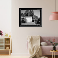 Historic Framed Print, Naval Training Station, Building No. 267, Naval Station Treasure Island, Yerba Buena Island, San Francisco, San Francisco County, CA,  17-7/8" x 21-7/8"