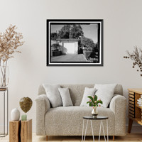 Historic Framed Print, Naval Training Station, Building No. 267, Naval Station Treasure Island, Yerba Buena Island, San Francisco, San Francisco County, CA,  17-7/8" x 21-7/8"