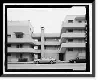 Historic Framed Print, North Beach Place, Bounded by Bay Street, Mason Street, Francisco Str, San Francisco, San Francisco County, CA - 9,  17-7/8" x 21-7/8"