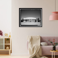 Historic Framed Print, Golden Gate International Exposition, Hall of Transportation, 440 California Avenue, Treasure Island, San Francisco, San Francisco County, CA - 2,  17-7/8" x 21-7/8"