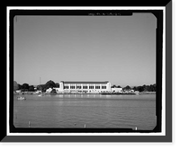 Historic Framed Print, Golden Gate International Exposition, Palace of Fine and Decorative Arts & Annex, California Avenue, Treasure Island, San Francisco, San Francisco County, CA,  17-7/8" x 21-7/8"