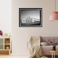 Historic Framed Print, Golden Gate International Exposition, Palace of Fine and Decorative Arts & Annex, California Avenue, Treasure Island, San Francisco, San Francisco County, CA - 6,  17-7/8" x 21-7/8"