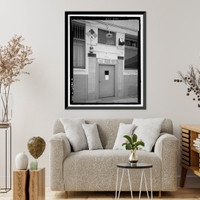 Historic Framed Print, James K. Hill & Sons Pickle Works, 1001-1007 East First Street, Los Angeles, Los Angeles County, CA - 12,  17-7/8" x 21-7/8"