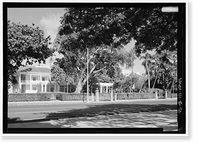 Historic Framed Print, Kingsbridge Bus Depot, 4069-4079 Tenth Avenue between 216th & 218th Stree, New York, New York County, NY,  17-7/8" x 21-7/8"