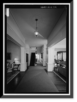 Historic Framed Print, Washington Place, 320 South Beretania Street, Honolulu, Honolulu County, HI - 26,  17-7/8" x 21-7/8"