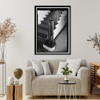 Historic Framed Print, Washington Place, 320 South Beretania Street, Honolulu, Honolulu County, HI - 28,  17-7/8" x 21-7/8"