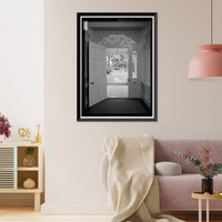 Historic Framed Print, Washington Place, 320 South Beretania Street, Honolulu, Honolulu County, HI - 32,  17-7/8" x 21-7/8"