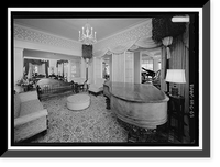 Historic Framed Print, Washington Place, 320 South Beretania Street, Honolulu, Honolulu County, HI - 35,  17-7/8" x 21-7/8"