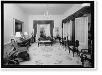 Historic Framed Print, Washington Place, 320 South Beretania Street, Honolulu, Honolulu County, HI - 39,  17-7/8" x 21-7/8"