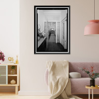 Historic Framed Print, Washington Place, 320 South Beretania Street, Honolulu, Honolulu County, HI - 46,  17-7/8" x 21-7/8"