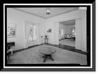 Historic Framed Print, Washington Place, 320 South Beretania Street, Honolulu, Honolulu County, HI - 55,  17-7/8" x 21-7/8"
