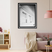 Historic Framed Print, Washington Place, 320 South Beretania Street, Honolulu, Honolulu County, HI - 61,  17-7/8" x 21-7/8"