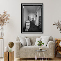 Historic Framed Print, Washington Place, 320 South Beretania Street, Honolulu, Honolulu County, HI - 64,  17-7/8" x 21-7/8"