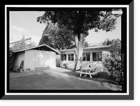 Historic Framed Print, Washington Place, Laundry, 320 South Beretania Street, Honolulu, Honolulu County, HI,  17-7/8" x 21-7/8"