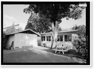 Historic Framed Print, Washington Place, Laundry, 320 South Beretania Street, Honolulu, Honolulu County, HI,  17-7/8" x 21-7/8"