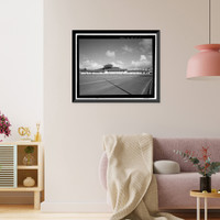 Historic Framed Print, U.S. Marine Corps Base Hawaii, Kaneohe Bay, Gunnery School, Bingham Way between Minteer Street & Lawrence Road, Kaneohe, Honolulu County, HI,  17-7/8" x 21-7/8"