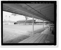 Historic Framed Print, U.S. Marine Corps Base Hawaii, Kaneohe Bay, Gunnery School, Bingham Way between Minteer Street & Lawrence Road, Kaneohe, Honolulu County, HI - 6,  17-7/8" x 21-7/8"