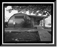 Historic Framed Print, U.S. Marine Corps Base Hawaii, Kaneohe Bay, Golf Course Equipment & Repair Shop, Reeves & Moffett Roads, Kaneohe, Honolulu County, HI - 3,  17-7/8" x 21-7/8"