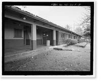 Historic Framed Print, U.S. Marine Corps Base Hawaii, Kaneohe Bay, Golf Course Equipment & Repair Shop, Reeves & Moffett Roads, Kaneohe, Honolulu County, HI - 5,  17-7/8" x 21-7/8"